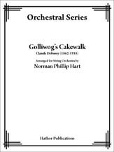 Golliwog's Cakewalk Orchestra sheet music cover